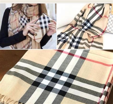 pashmina burberry inspired